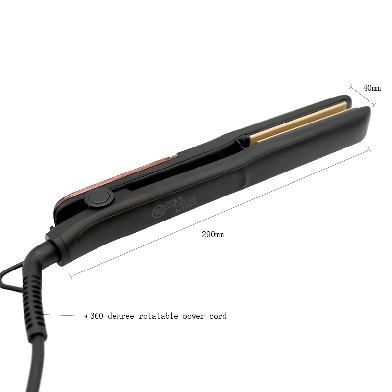 Popular Professional LED Water Vapor Steam Pod 450 Temperature PTC Styler Steampod Hair Straightener