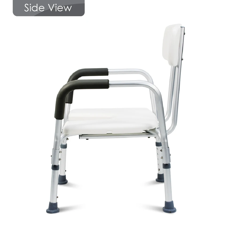 [ BION ] Shower Chair with Armrests 004 From Singapore Bathroom chair for Disable Portable Shower Chair