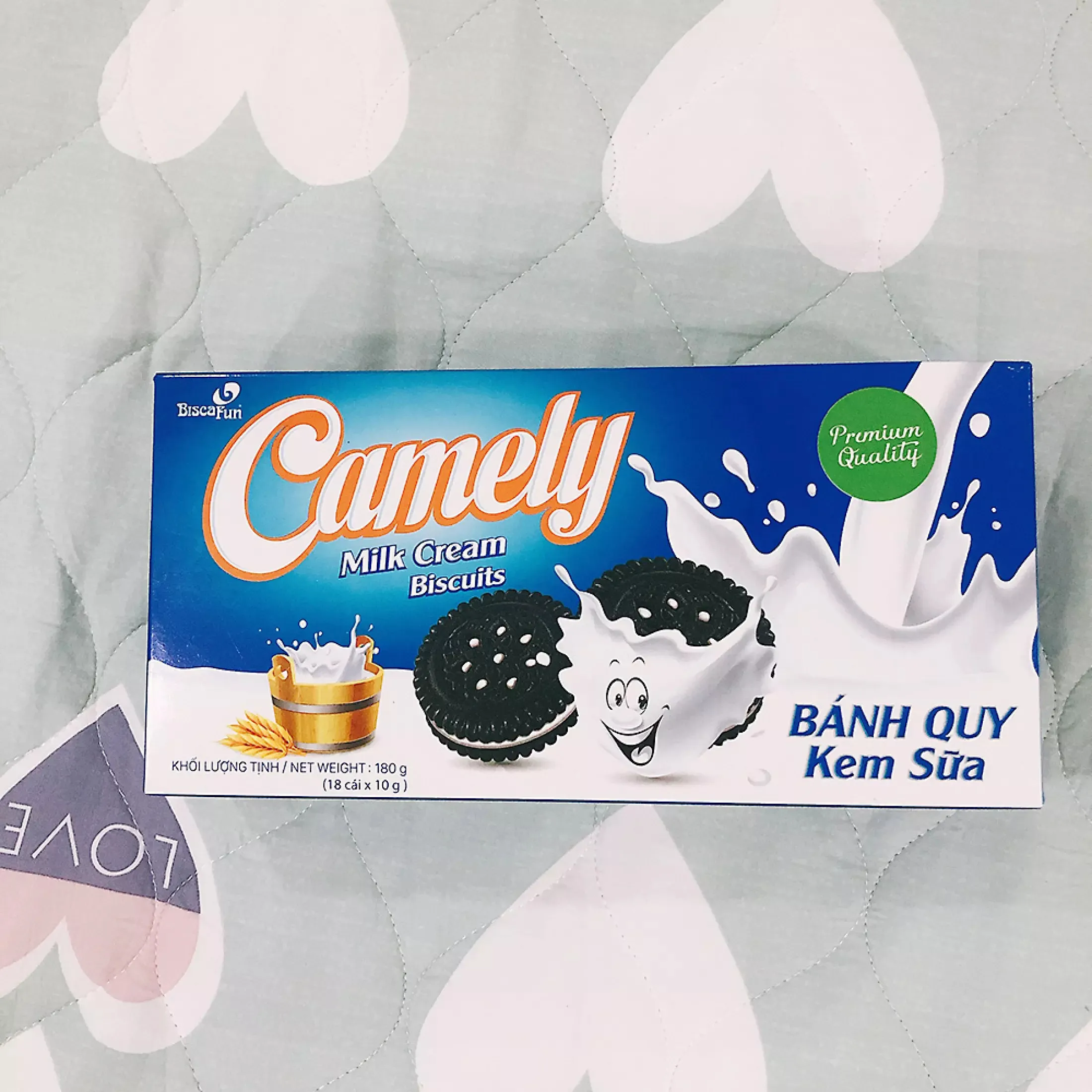 Coc-oa Бисквитное печенье с молочным кремом