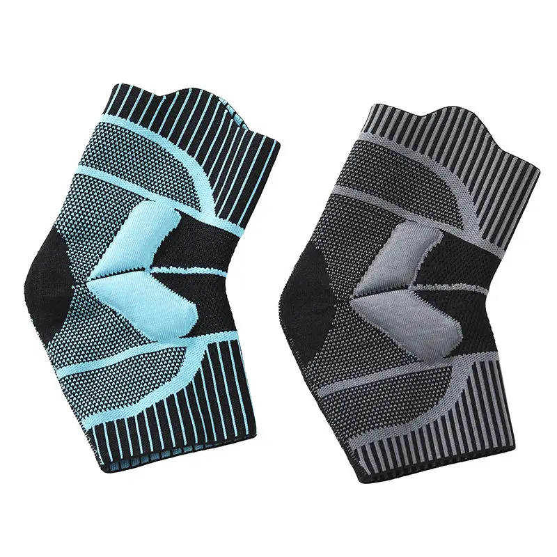 wholesale nylon knitted fiber fit compression copper Ankle brace sleeve