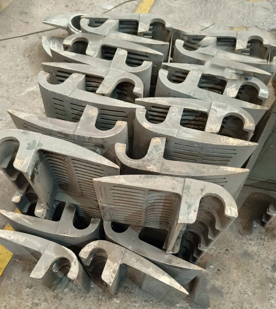 Durable heat resistant steel large size casting machinery parts ore mining equipment lost foam casting technology