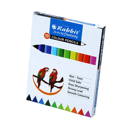 Direct Factory Prices 10 HS Color Pencil For Drawing Uses Color Pencils Manufacture in India By Exporters