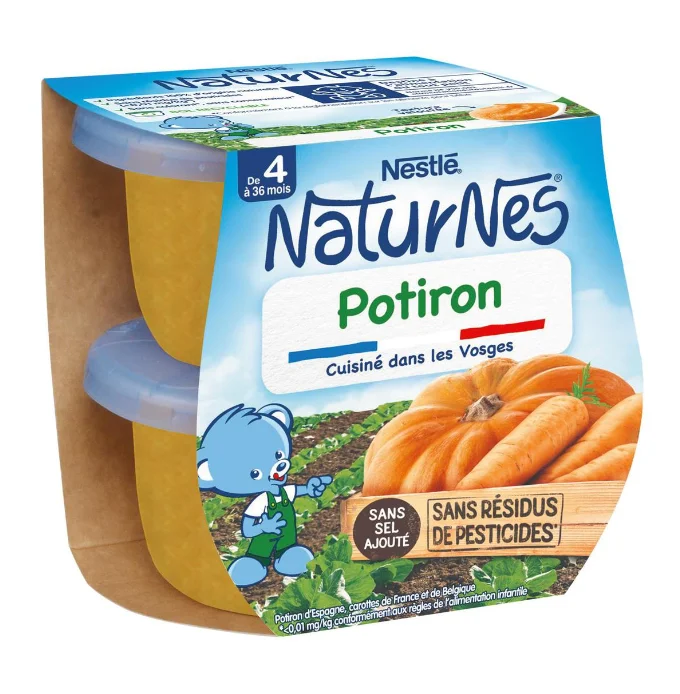 Nestle Naturnes Bio NutriPuffs Carota e Arancia Snack ai Cereali