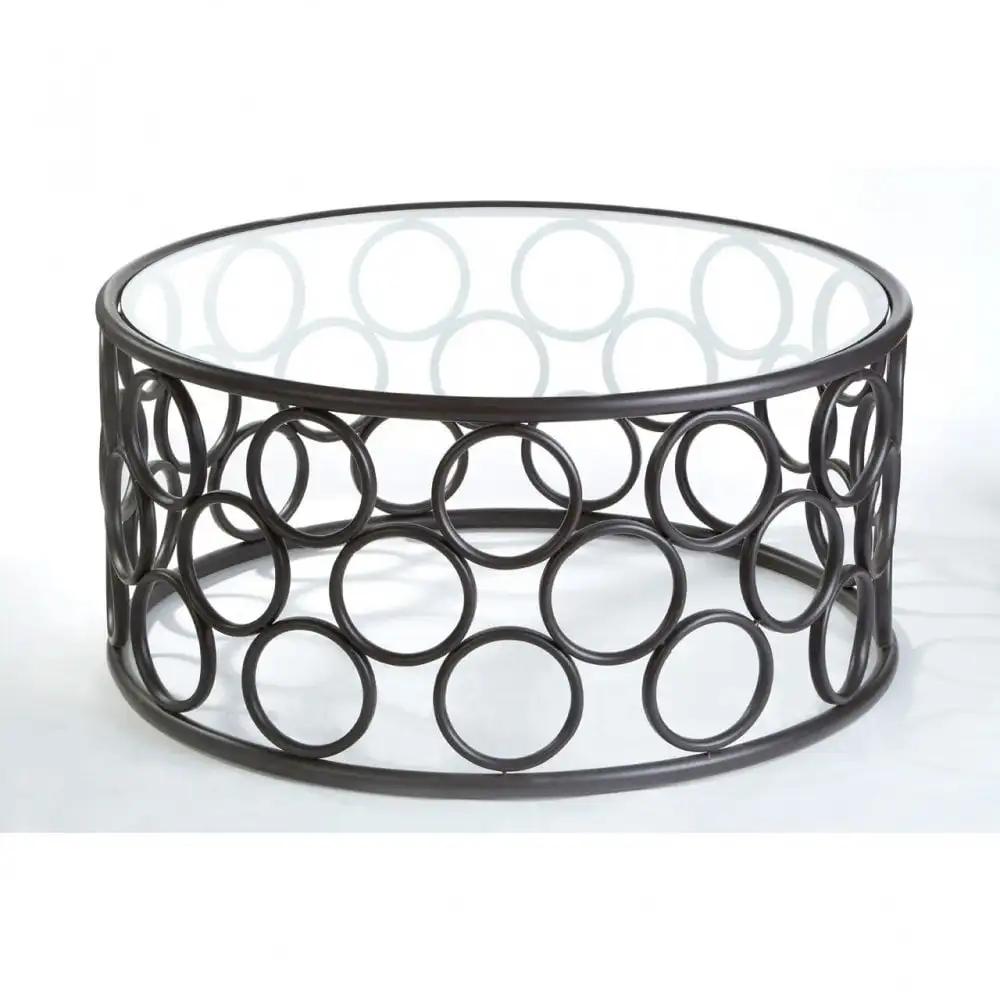 Exclusive Range Of Coffee Table Best Selling Product White Frame With Glass Top