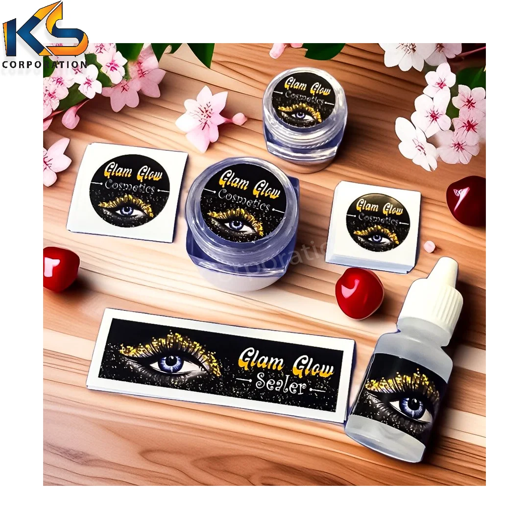 Custom Cosmetic Label Stickers For Packaging Customize Label Stickers Personalize Logo design product labels sticker