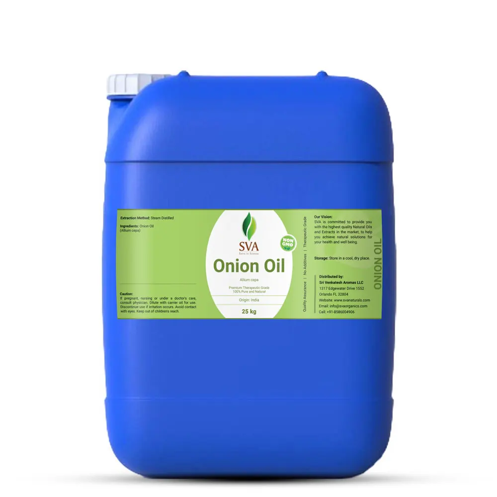 Reasonable Price of Organic Onion Essential Oil (We do not dilute, mix, substitute our oils.) by SVA Organics