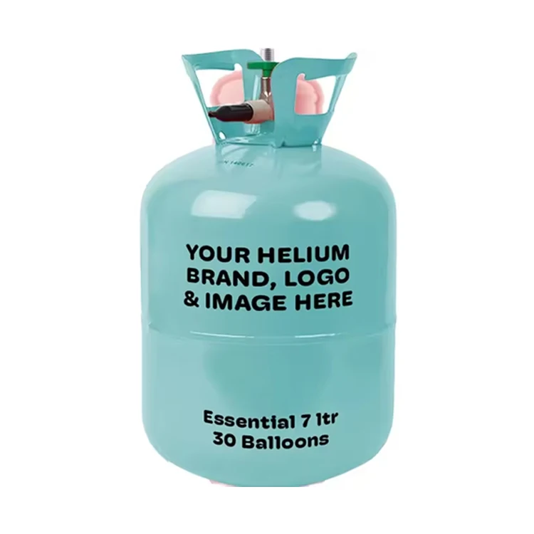 Purchase Premium 7 liter of High Pressure Helium gas for balloons made in Europe.