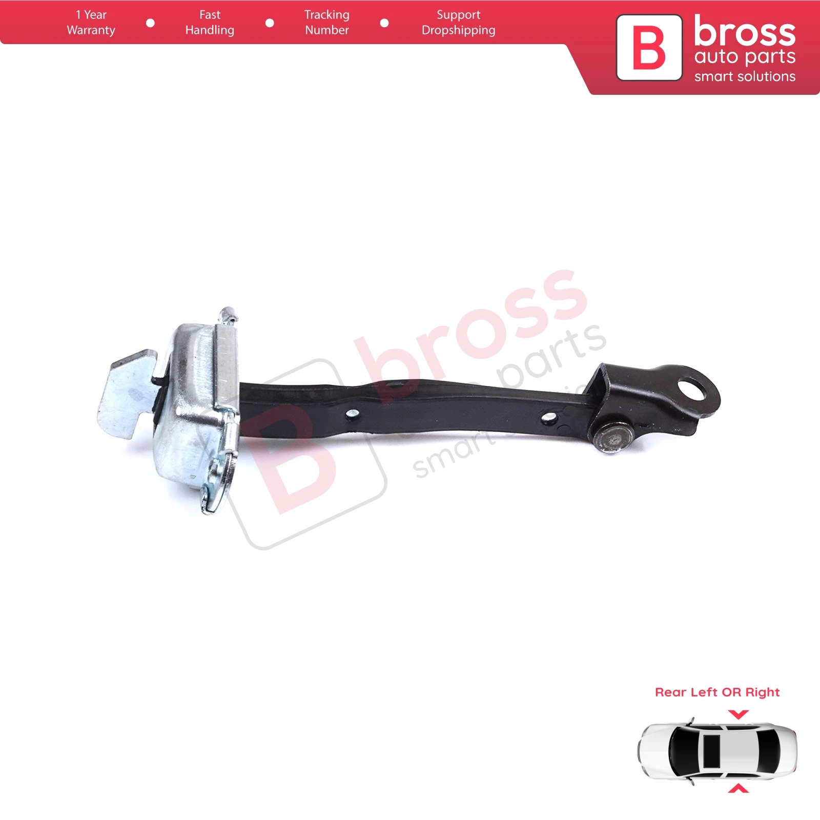 BDP1375   Rear Door Stop Check Assy Limiter Strap for Toyota RAV4 MK4 XA40 A4 2012-2019 6863042040