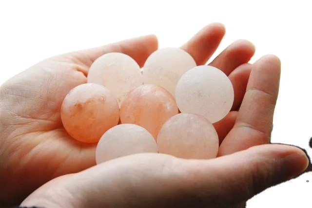 Pink Hiamlayan Salt Stone Massage With Multiple Health Benefits and Aromatherapy Hot Massage Stone For Home & Spa