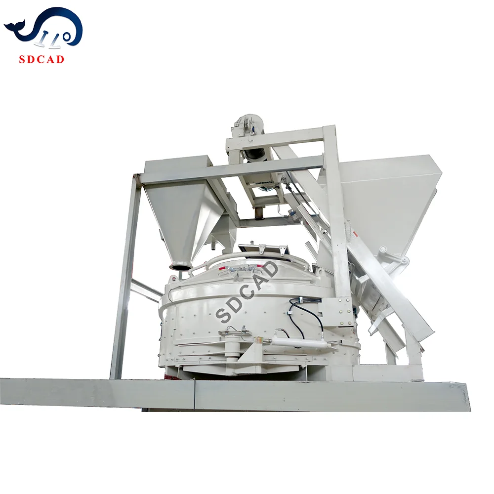 Fully Automatic  Ready Mixed UHPC 1m3 concrete planetary mixer for sale