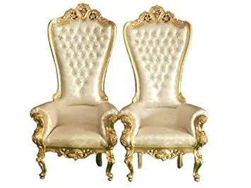 White Back King Throne Chair Antique Throne Chairs on Sale LG20170808-10 Hot Sale Wedding Party Hotel Furniture Solid Wood