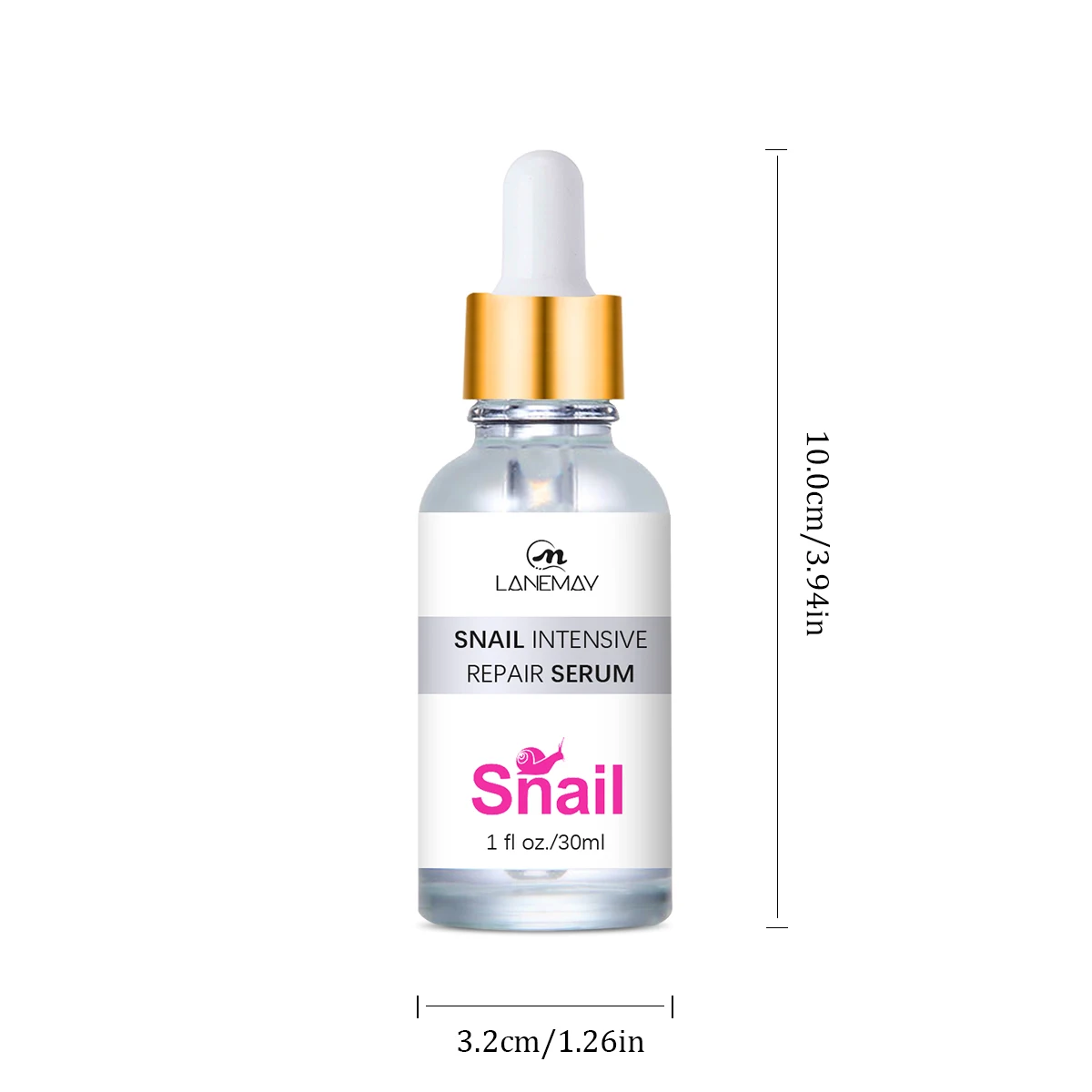 Organic Anti Aging Anti Acne Face Skin Care Serum Collagen Snail Repair Whitening Face Mucin Power Essence Hydrating Serum