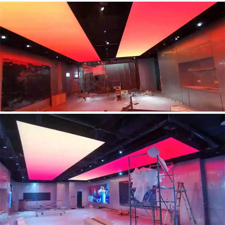 8pcs LED Modules AC220V SMD LEDs Backlight Advertising Lamp Bead Blockchain Diffuse Reflection Rolling Shutter Light Strip