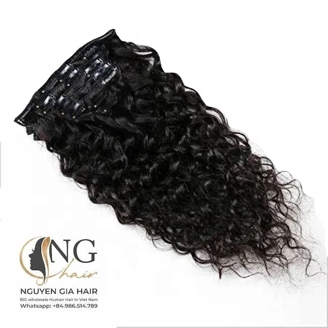 Transform Your Look in Minutes with Clip-In Hair Extensions 100% Unprocessed Human Hair Customized Color and Texture