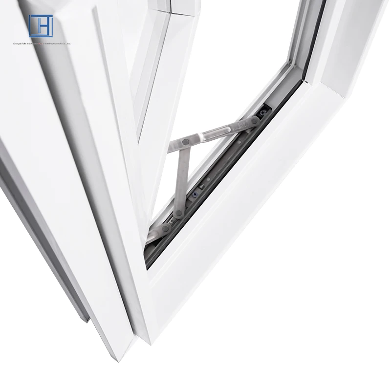 For Custom Prefab Houses Windows competitive upvc window double glazing swing pvc casement window