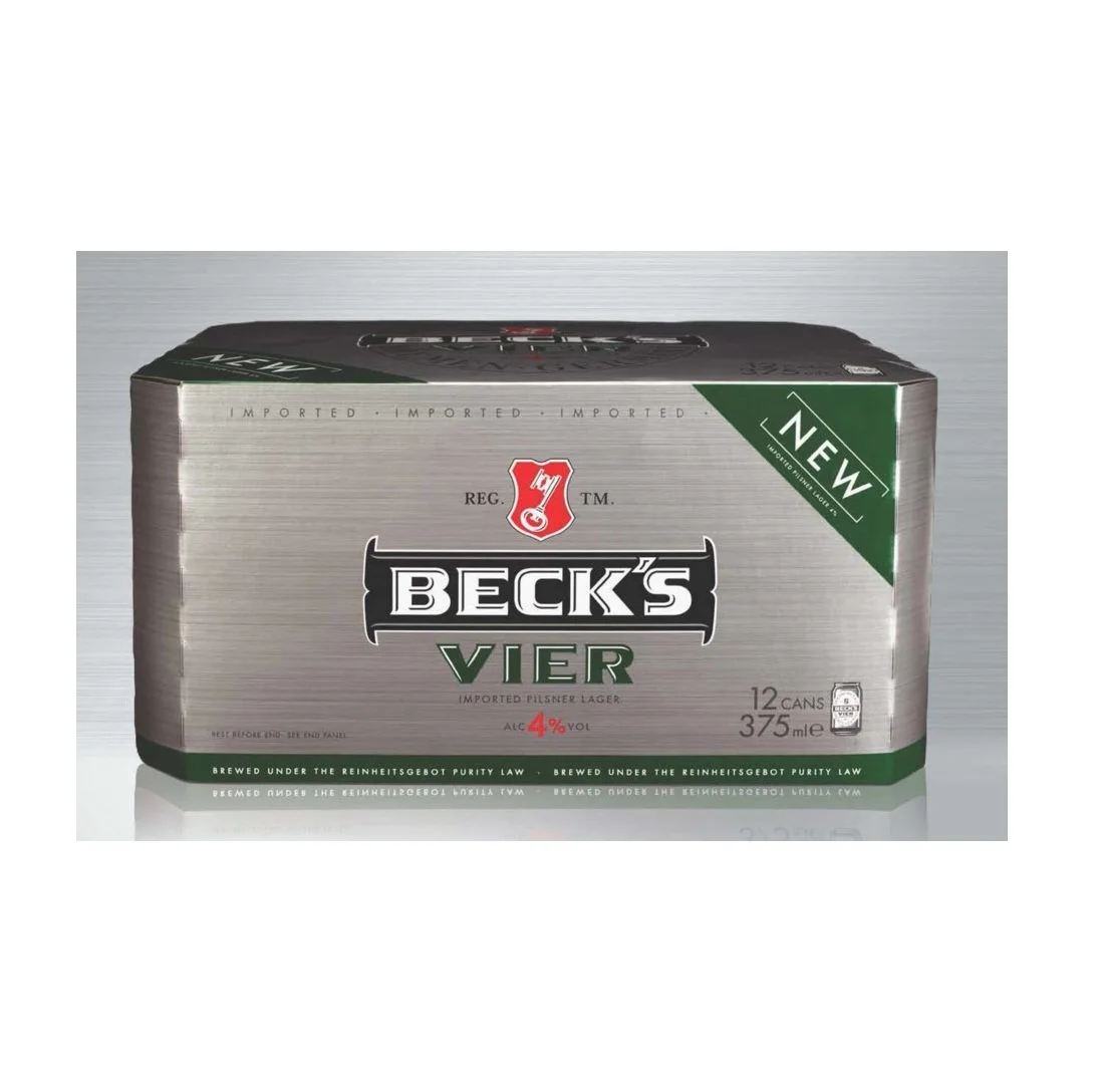 Оптовая продажа пива Becks Lager 24/48 упаковки 500 мл/330 мл бутылок/банок быстрая доставка конкурентоспособные цены