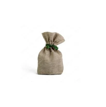 100% Jute Bag Manufacture Fashion Stylish Printed Promotion Jute Bag Shopping Jute Cookies Bag for Customized Sale