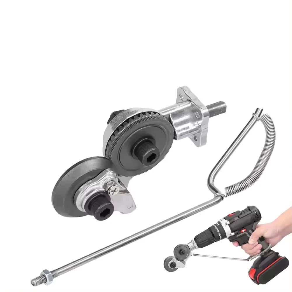 Labor-Saving Electric Drill Cutter Metal Iron Tin Cuts Plate Refitting Shears Power Tools OEM/ODM Supported