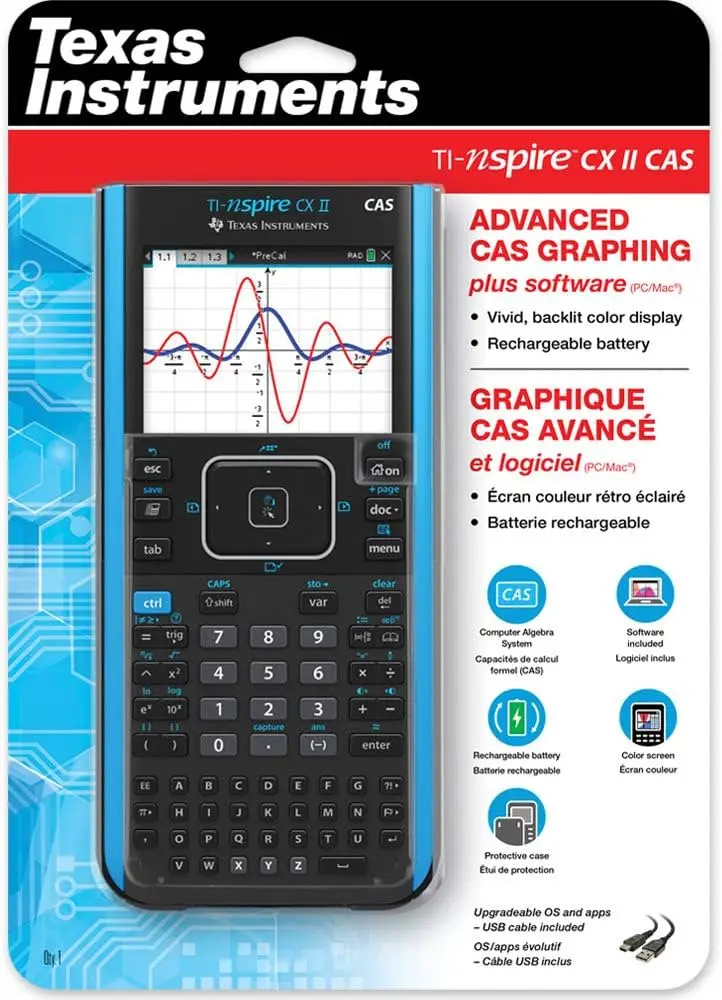 Verified supplier for Authentic Texas Instruments TI-Nspire CX II CAS Color Graphings Calculator Factory Sealed