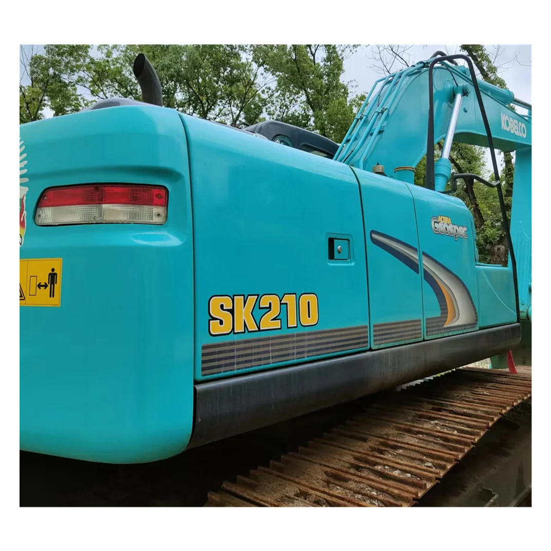 Used Kobelco excavator SK210LC-8 hydraulic excavator SK210 2017 year good condition crawler excavator Japan machinery for sale