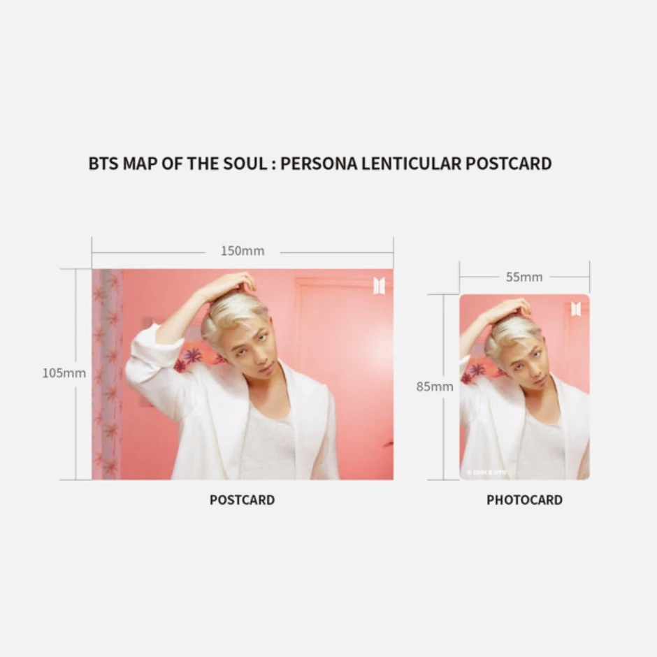 BTS_PERSONA_LENTICULAR POSTCARD Delivery from Korea on the fastest way Best Price and Good Product