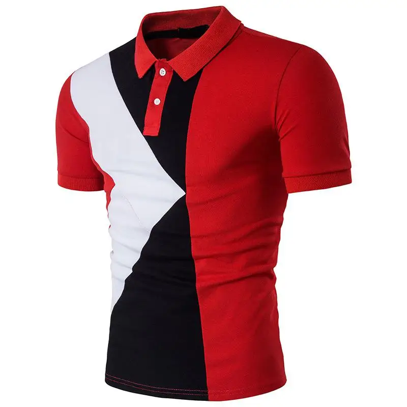 High Quality Summer Mens Short Sleeve Casual Printing Design Logo T-shirt High Quality Golf Polo T Shirts