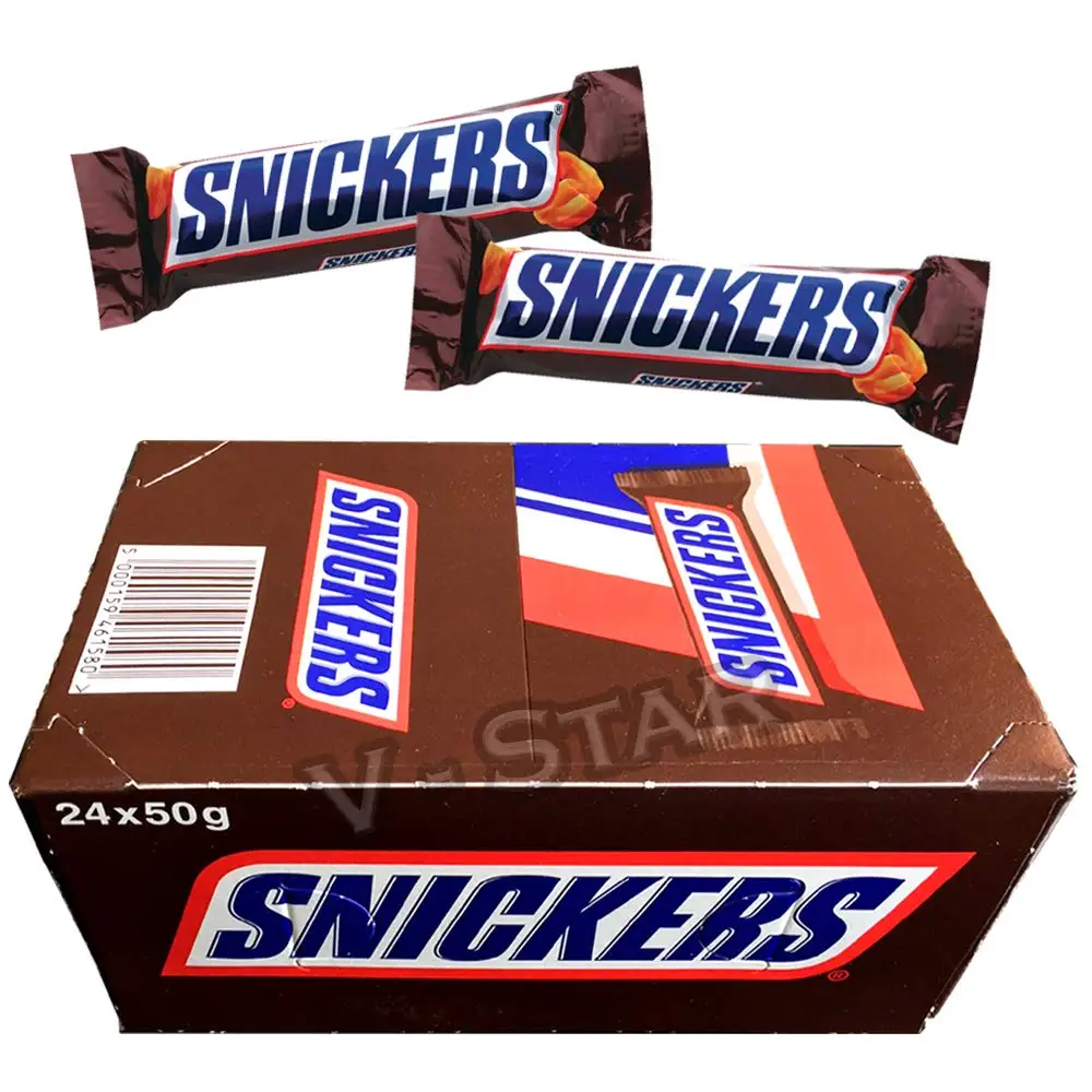 Wholesale Sandwich 51g Chocolate Price Exotic snickers Chocolate