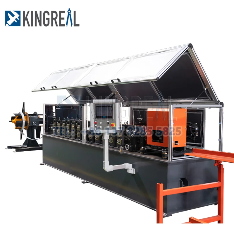 Light Steel Keel Drywall Stud Roll Forming Machine U L Hat Omega Shape Furring Channel Making Machine Chinese Supplier