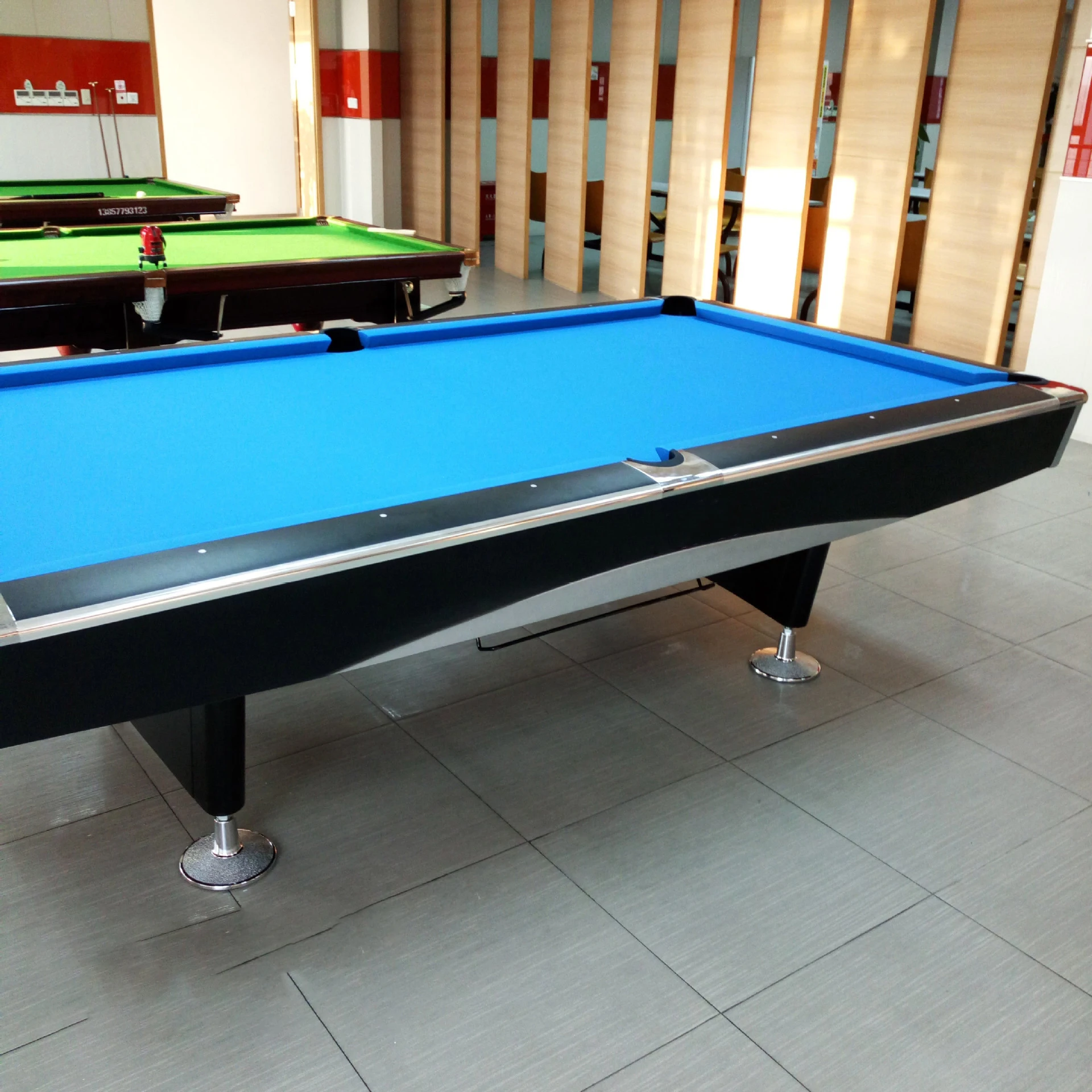 Professional Modern Game 9ft Slate Pool Table Billiard Cheap Price