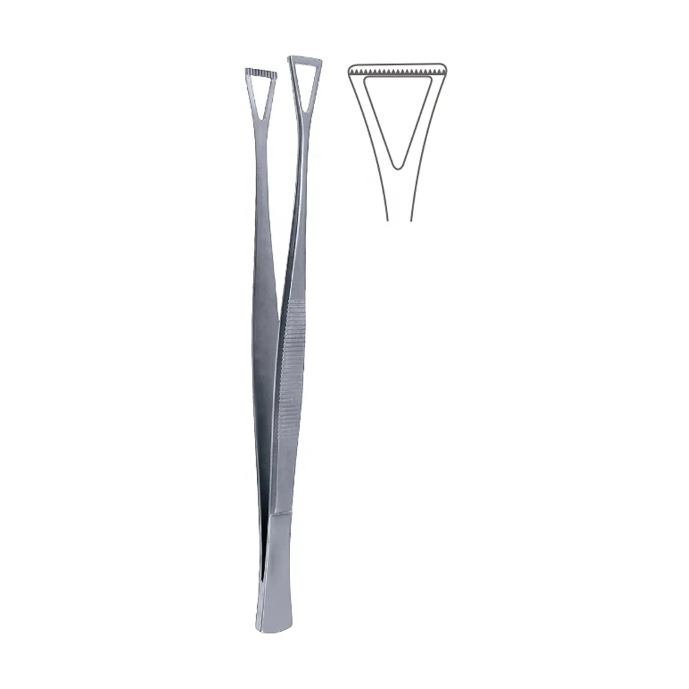 High Quality Stainless Steel Colling Duval Grasping Tissue Forceps Duval Forceps Basis of Surgical Instruments