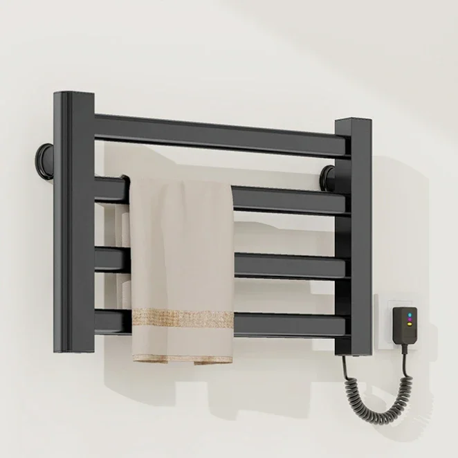 High Quality Aluminum Alloy Fast Heating Bathroom Towel Rack Timer Towel Warmer