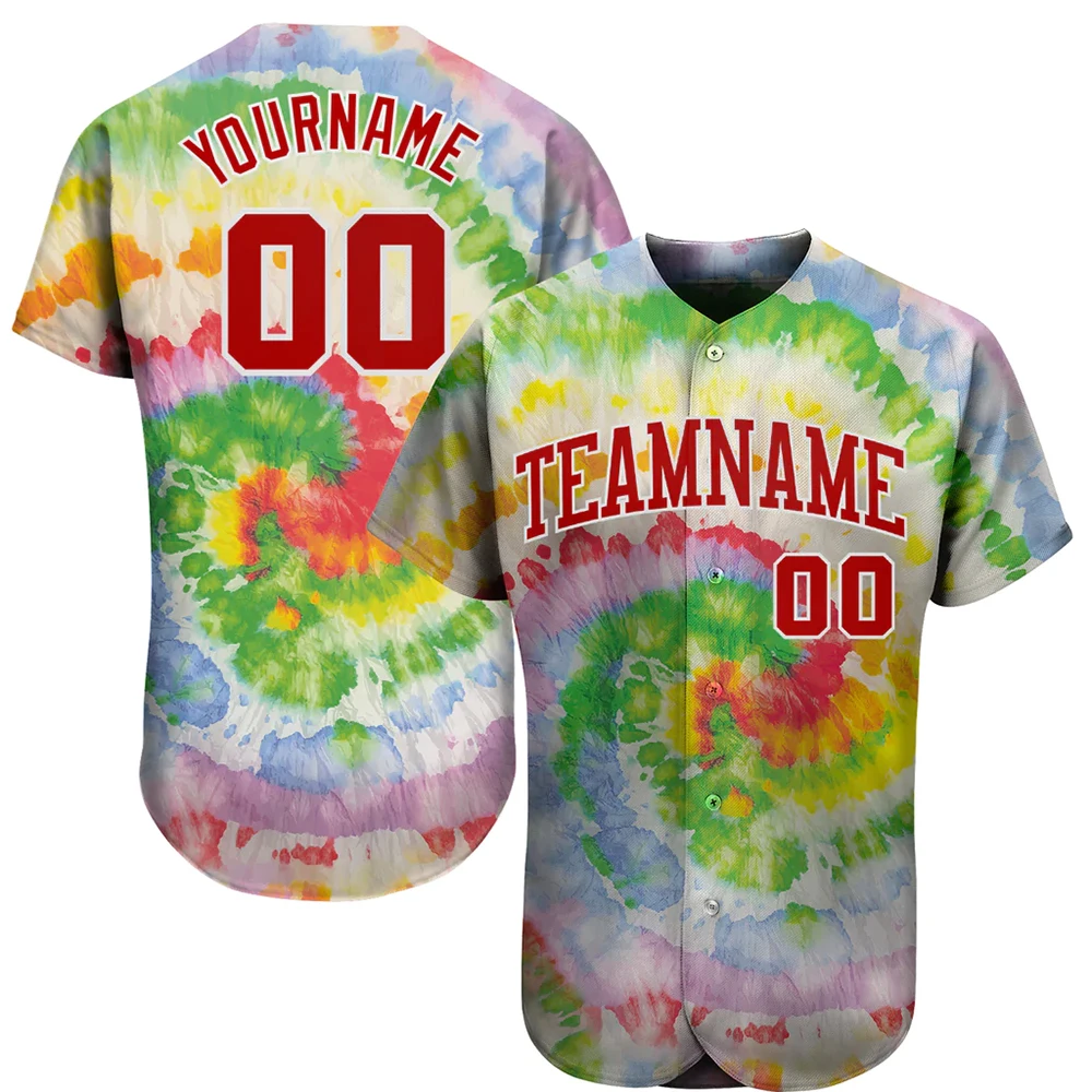 Custom Baseball Jersey Softball Shirts High-quality Print Team Name/Number Outdoors Big size for Men/Lady/Kids