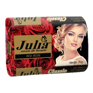 OEM Solid 70Gram New Product Top Selling White Rose French Lavender Bath Supplies Jasmine Yellow Rose Red Rose Julia Bar Soap