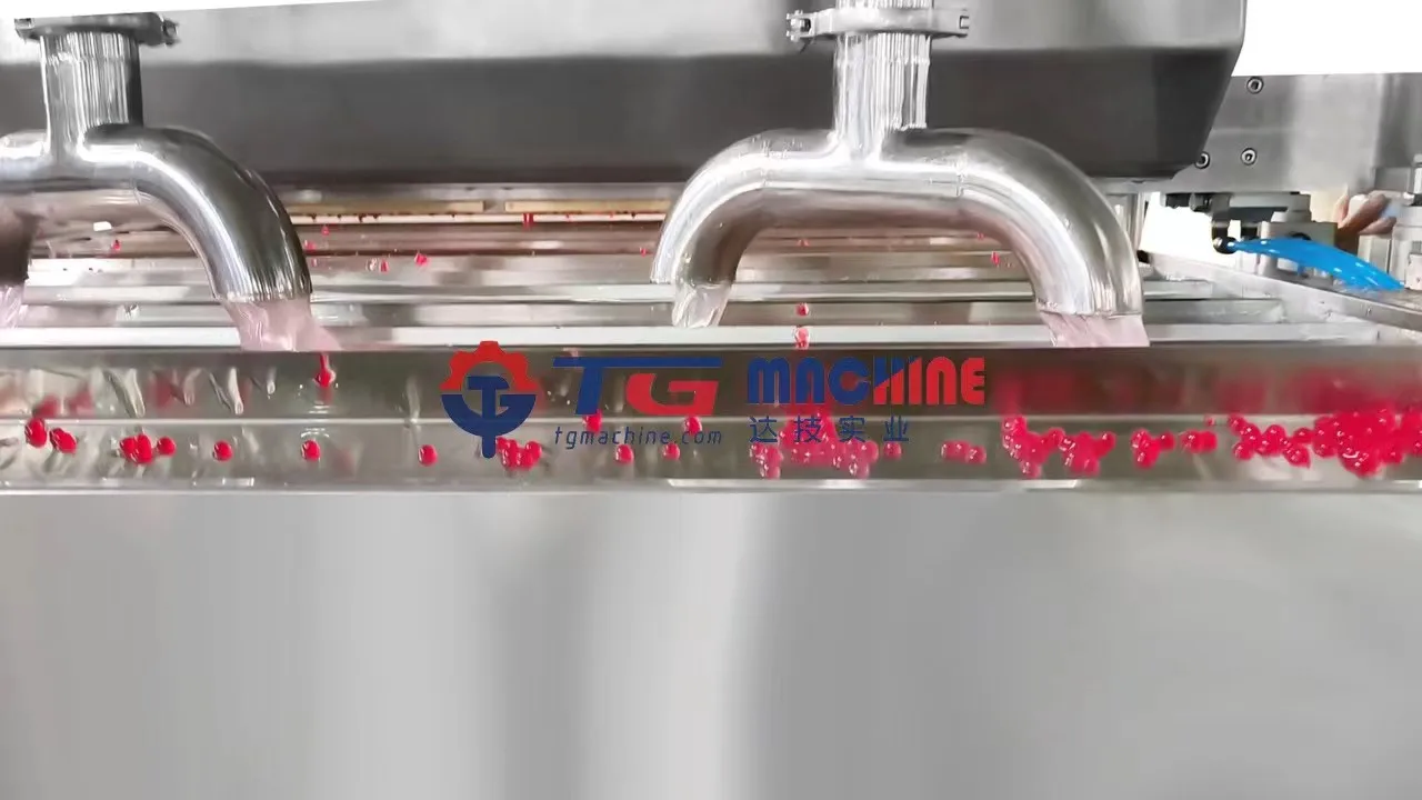 2024 Newly Designed Full automatic juice filling popping boba balls making machine for bubble tea making