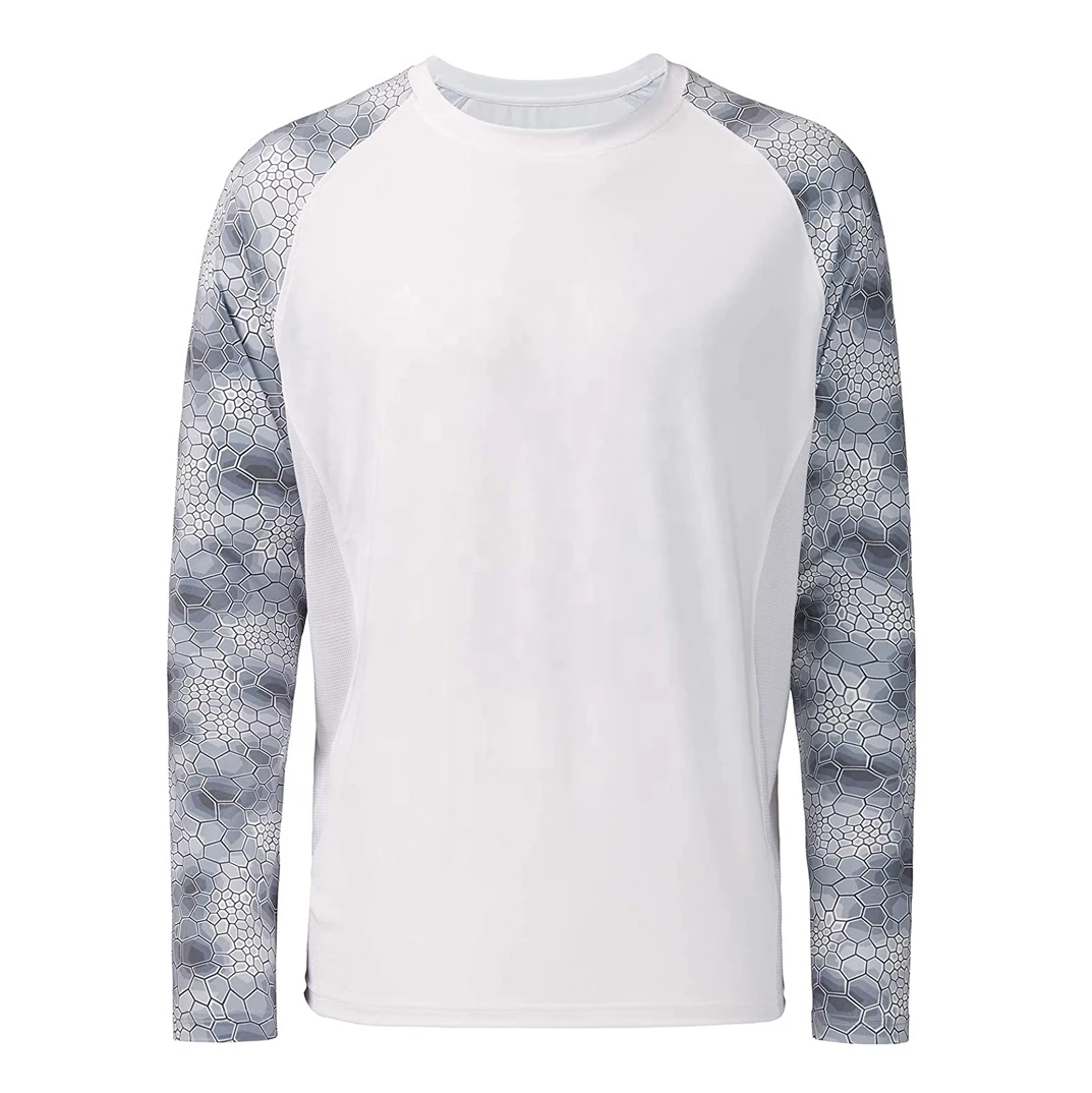 Cheap Price Wholesale Blank Practice Uniforms Vintage Funny Street Wear Embroidered Long Sleeve Fishing Jersey
