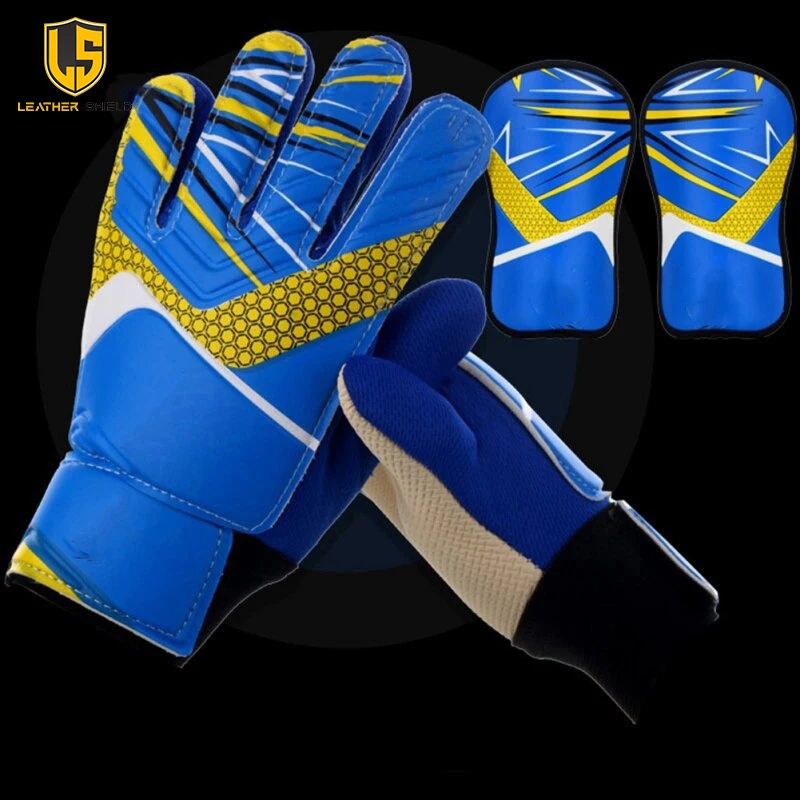 2022 New Design Your Own Material Soccer Football Black Color Goalkeeper Gloves Cheap low Price