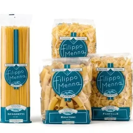 Italian Gluten free Pasta 350g 500G 100% Durum Wheat Pasta Elbow Macaroni Sedanini Pasta Spaghetti