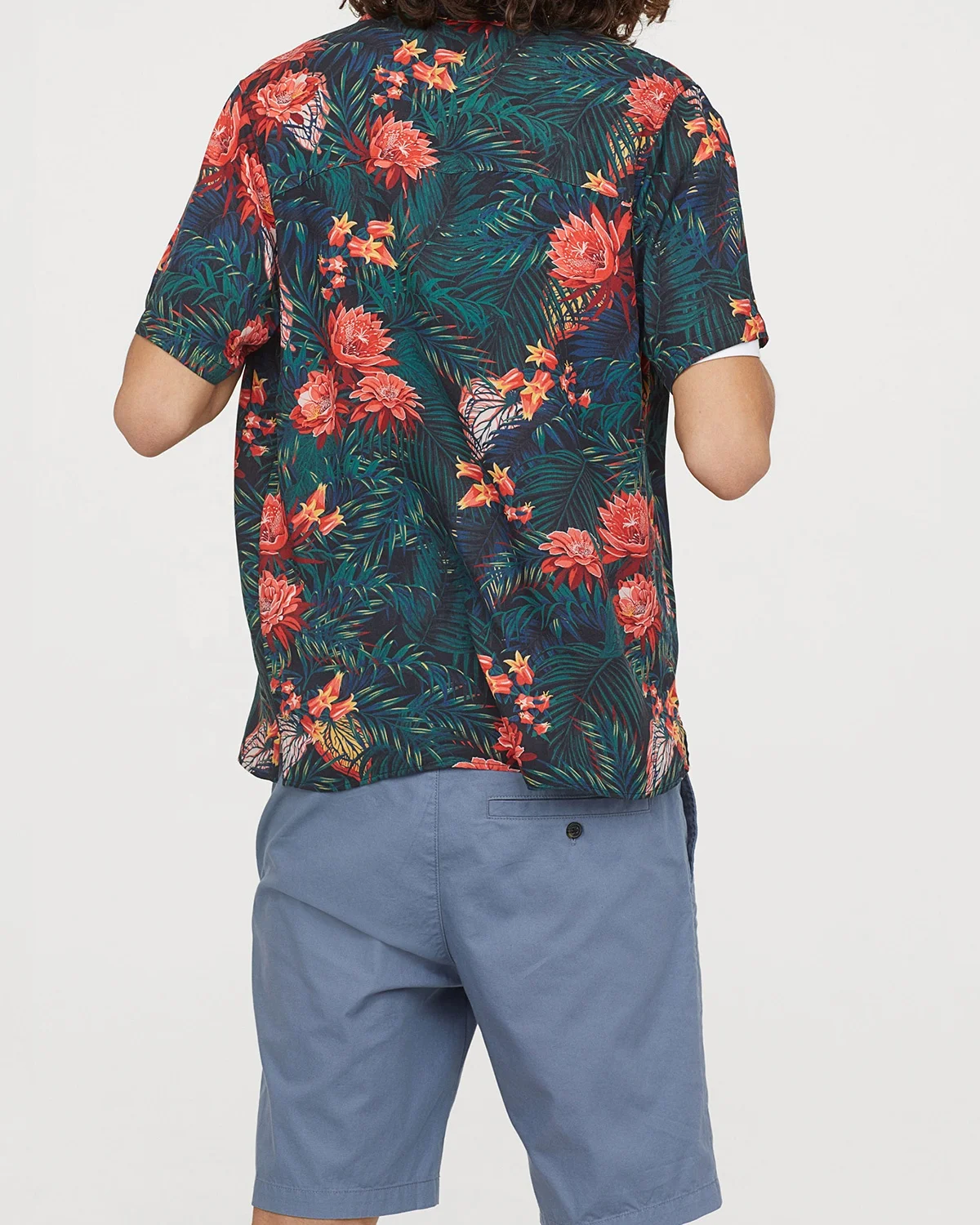 Luxury Style Button Down Shorts sets 100% Cotton with Custom Design Casual wear Breathable Summer Season Shorts set for Boys