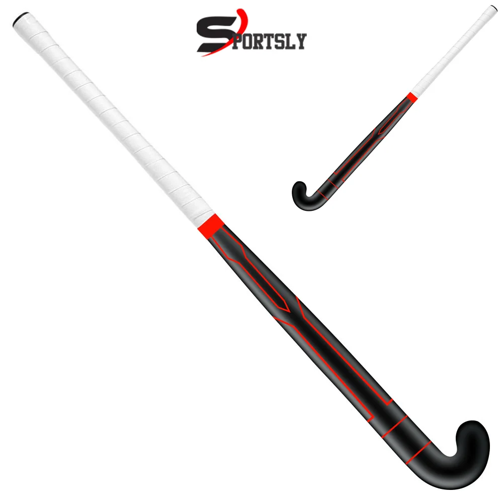 Wood Hockey Stick Durable Carbon Fiber 2022 New for Team Sports Playing Carbon Fiber / Wood & Customized 10 Pcs SI-SG-H-F88-08