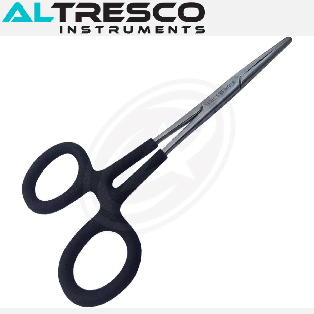 Fishing Forceps Stainless Steel Clamp With (Foam Grip) Handle