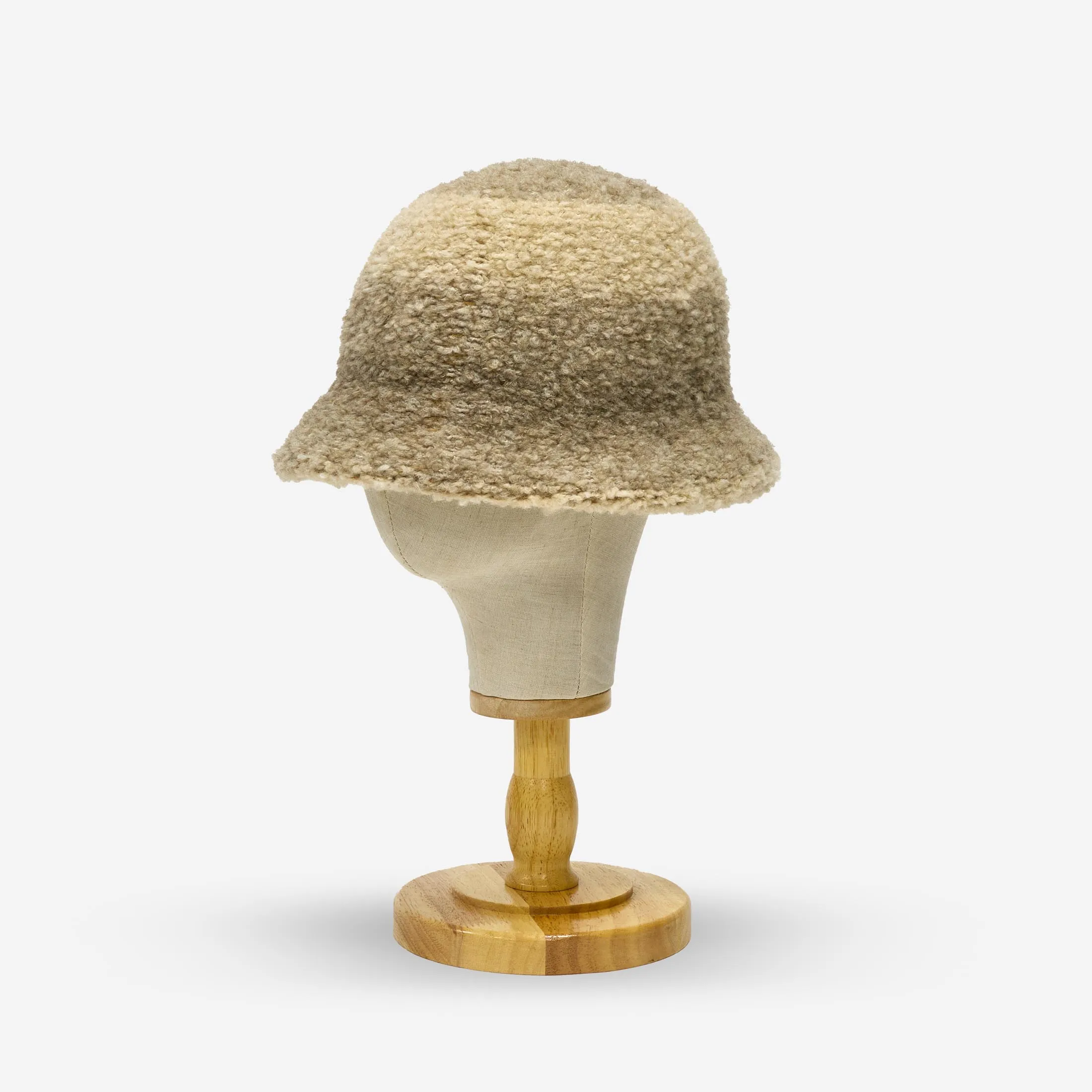 Premium Cher Boucle Knit Cloche - Warm, Stylish, Durable Womens Hat - Elevate Your Elegant Winter Look