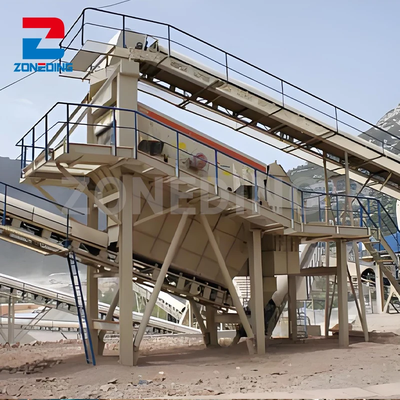 Zenith Large Jaw Crusher Vibrating Screen Price Mining Equipment Circular Vibrating Screen