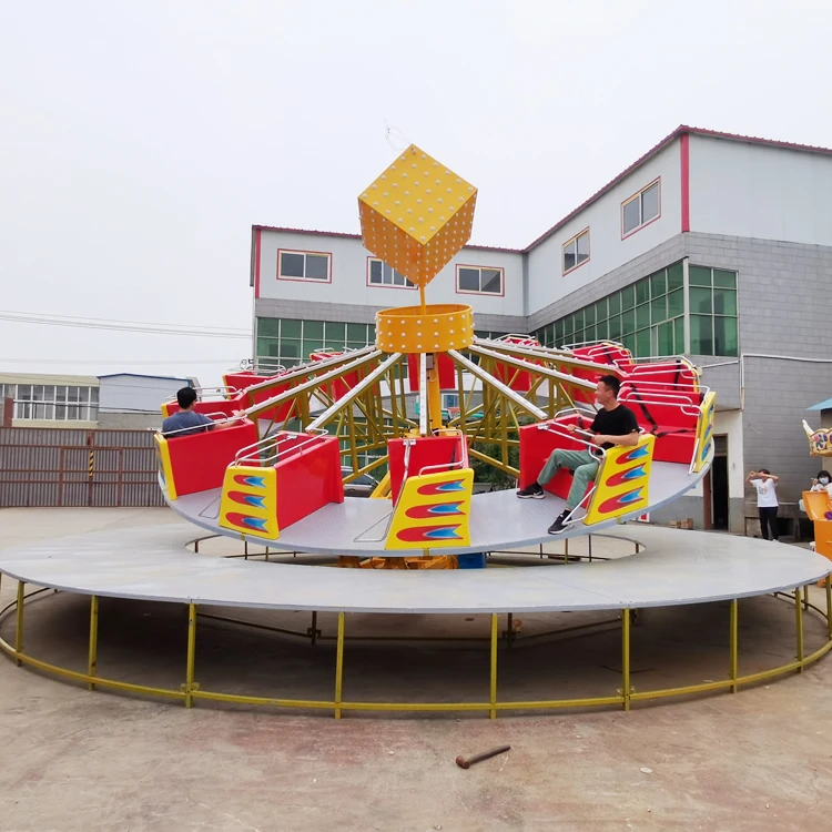 2023 China export directly factory wholesale amusement funfair professional equipment brave flying turntable for sale