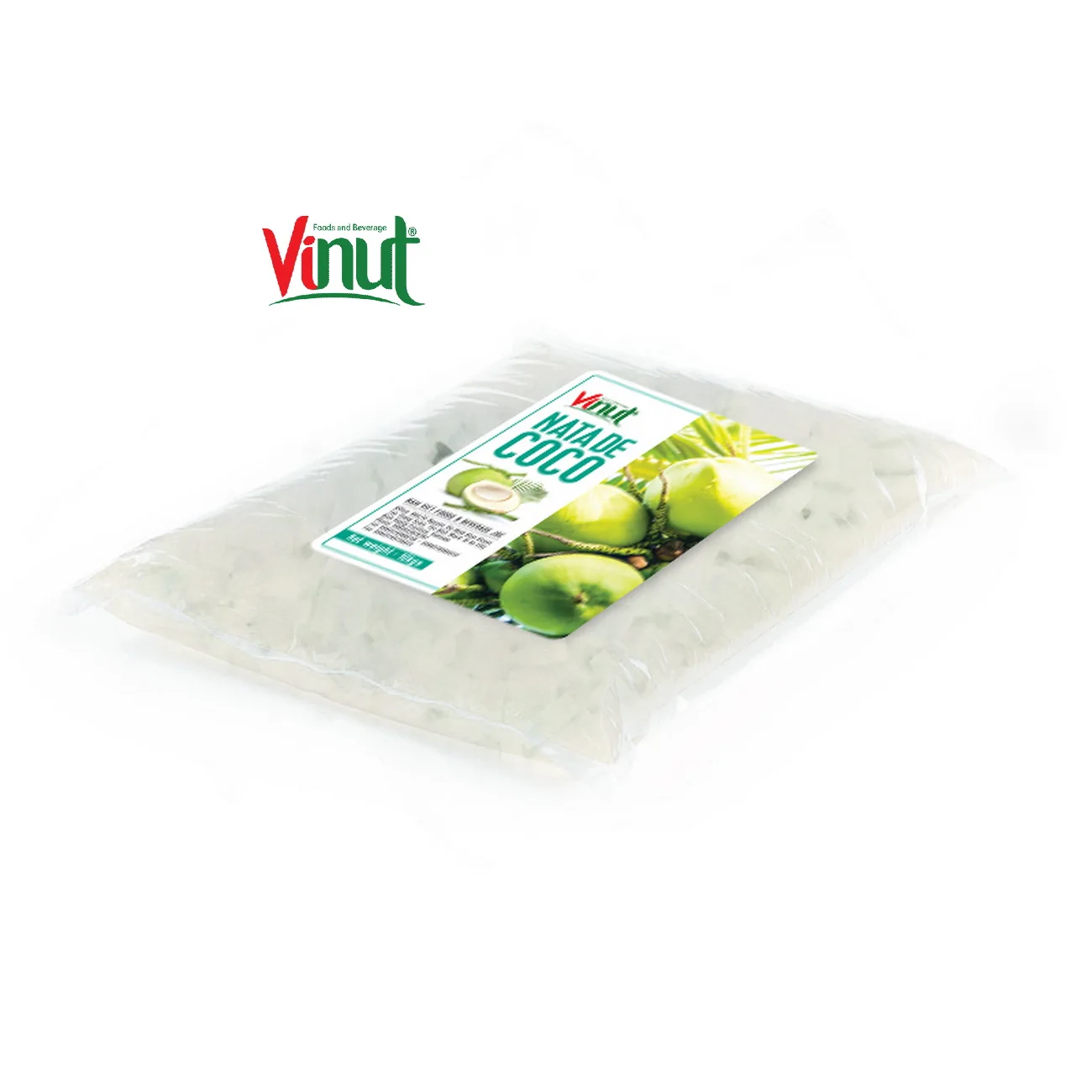 VINUT Coconut - 10kg Bag Premium-Quality Nata de Coco 100% Natural Supplier and Manufacturer