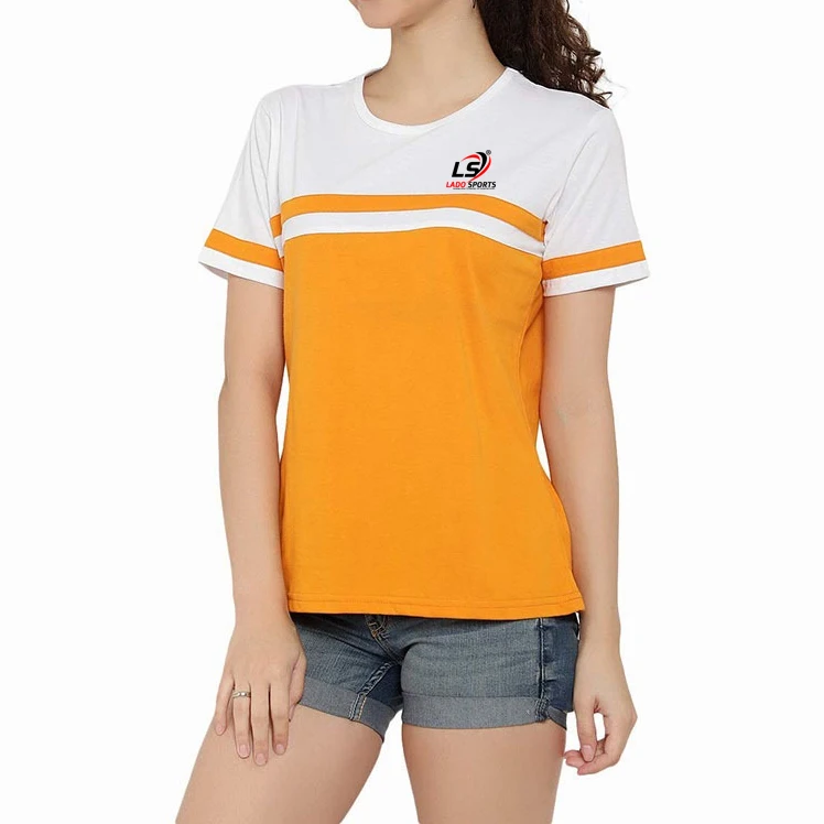 Top quality Custom logo best manufacturer new style Best material With cheap rate T Shirts For Women