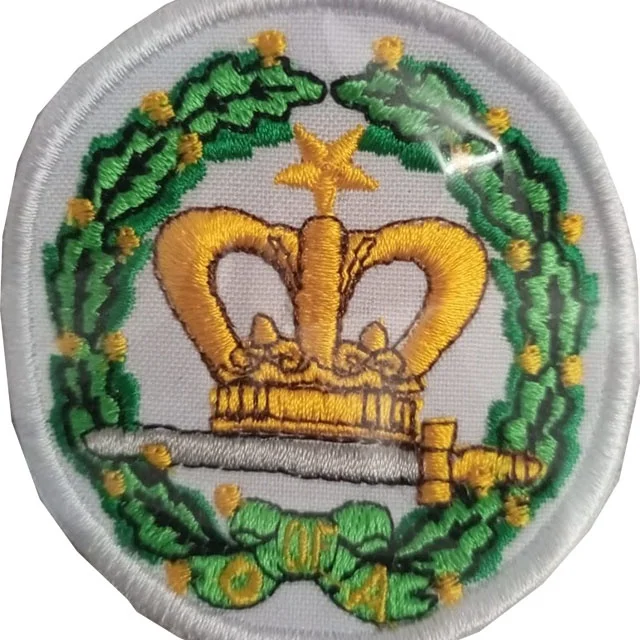 New Fashion Wholesale Custom Badge Order Of freemasonry Embroidered Masonic Patch