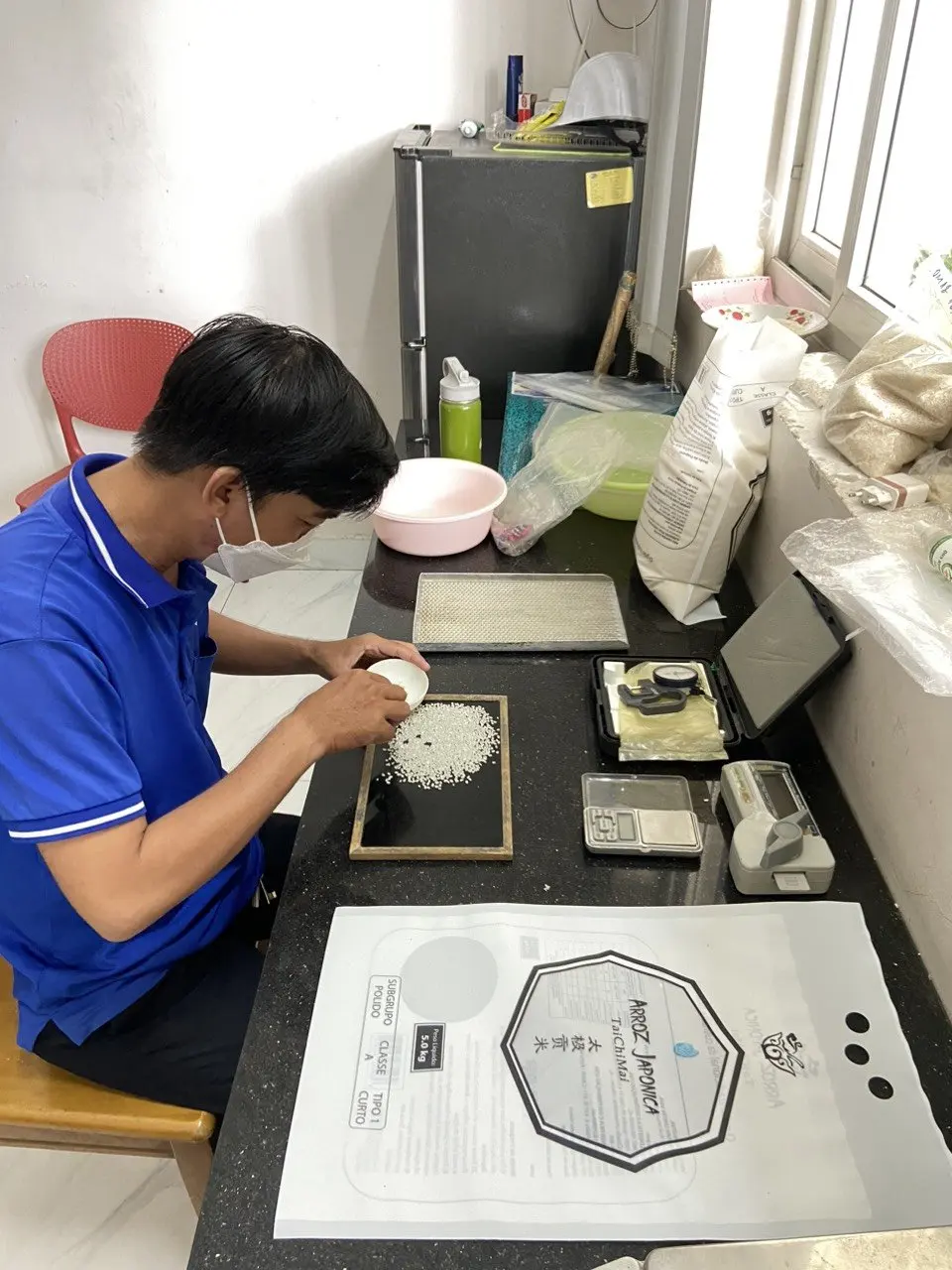 DRIED STANDARD CALROSE SOFT TEXTURE EXPORT SHORT TOP CAMOLINO RICE GRAIN SUPPLIER IN VIETNAM PRICE WHITE RICE JCC RICE FACTORY