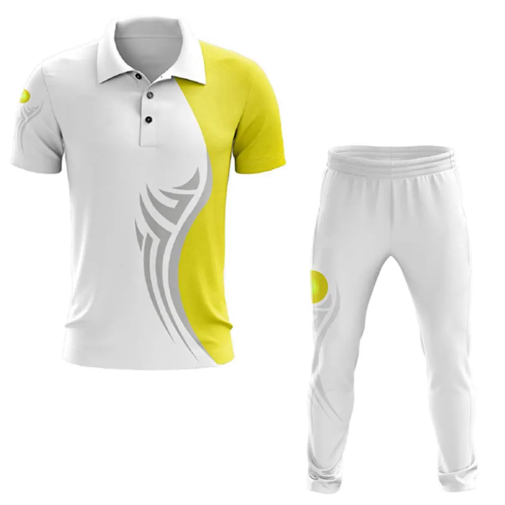 Premium Quality Customized Size New Design Fashionable Cricket Uniform Hot Selling Classic Design Cricket Uniform