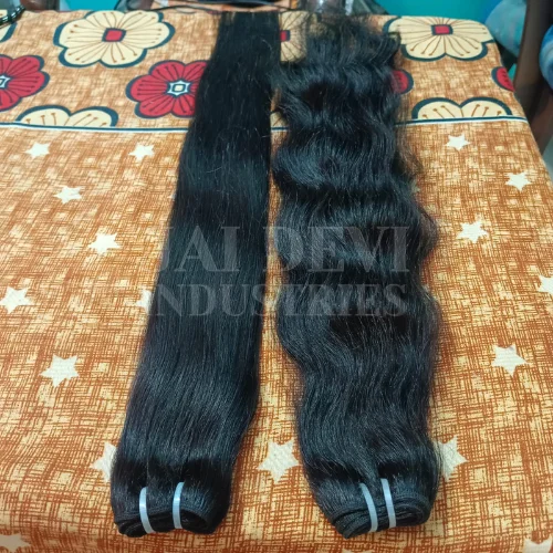 Natural Temple Best Quality 100% Indian Human Hair Water Wave and Kinky Straight Styles Wholesaler of Clean Indian Human Hair