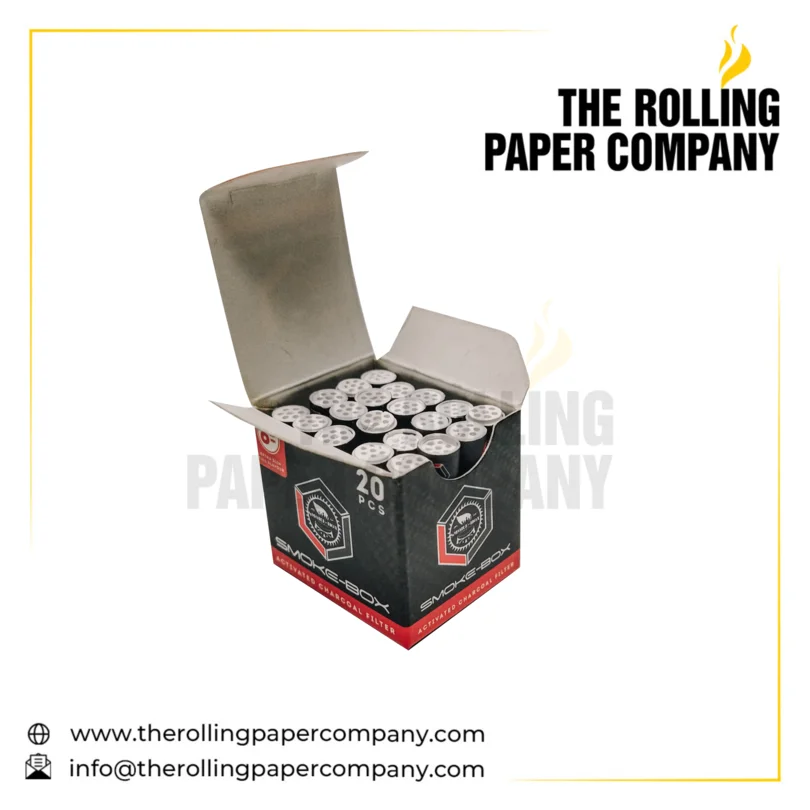 CUSTOM CHARCOAL FILTER TIPS FOR SMOKING